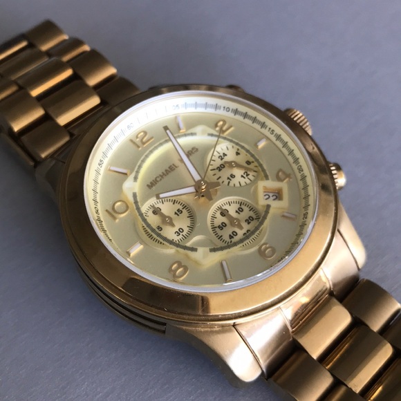 Michael Kors Gold Watch Men’s - Picture 2 of 2